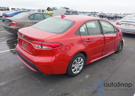 2021 Toyota Corolla Le from USA, damaged, VIN JTDEPMAE2MJ121051